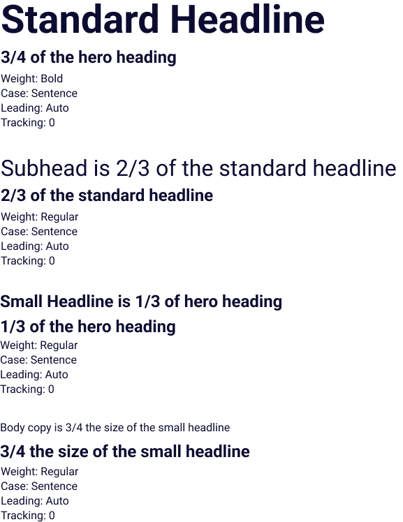 Typography Eo Brand Guidelines